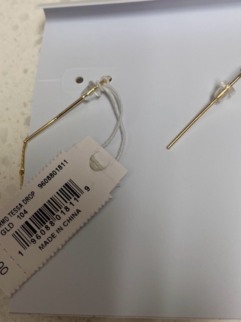 Kendra Scott “Tessa” White Howlite drop earrings NWOT - Picture 7 of 7